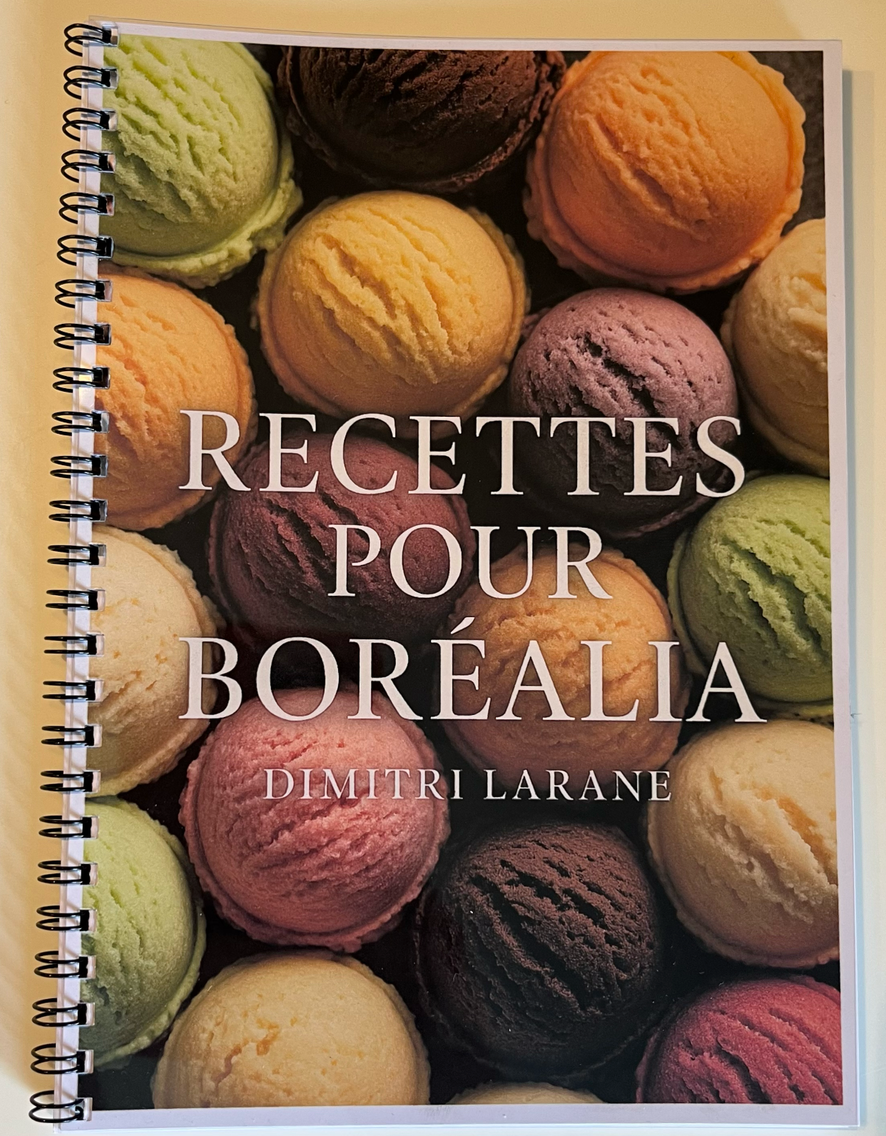 Livret 34 Recettes pour Turbine à Glaces Borealia